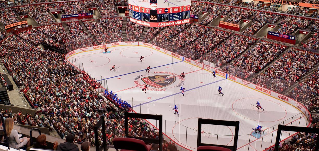 Amerant Bank Arena - Section 330 Seat View