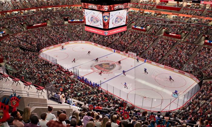 Amerant Bank Arena - Section 331 Seat View