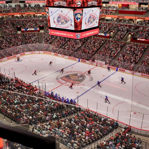 Amerant Bank Arena - Section 332 Seat View