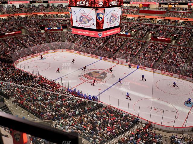 Amerant Bank Arena - Section 332 Seat View
