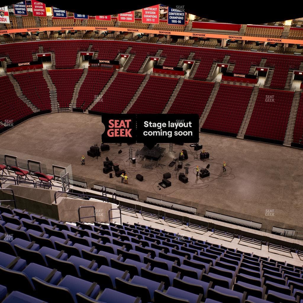 Amerant Bank Arena - Section 333 Seat View