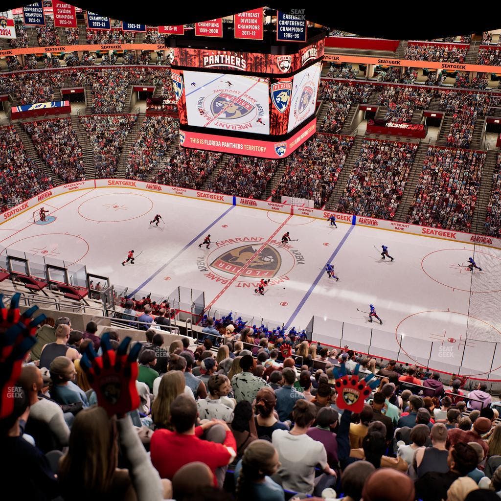 Amerant Bank Arena - Section 333 Seat View