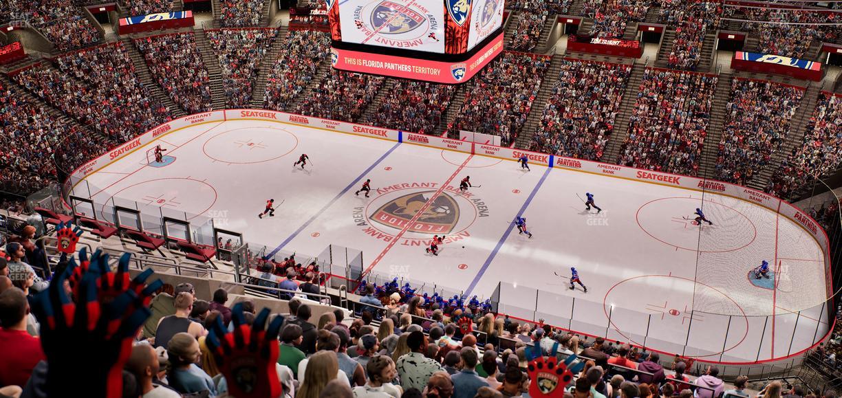 Amerant Bank Arena - Section 333 Seat View