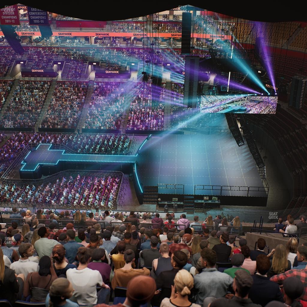 Amerant Bank Arena - Section 333 Seat View