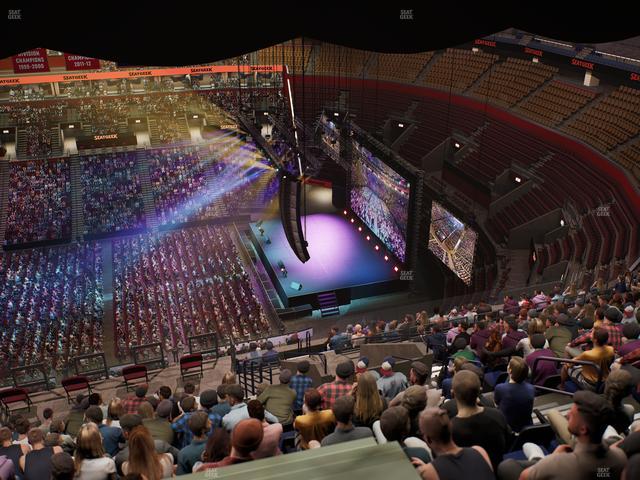 Amerant Bank Arena - Section 334 Seat View Amerant Bank Arena - Section 334 Seat View