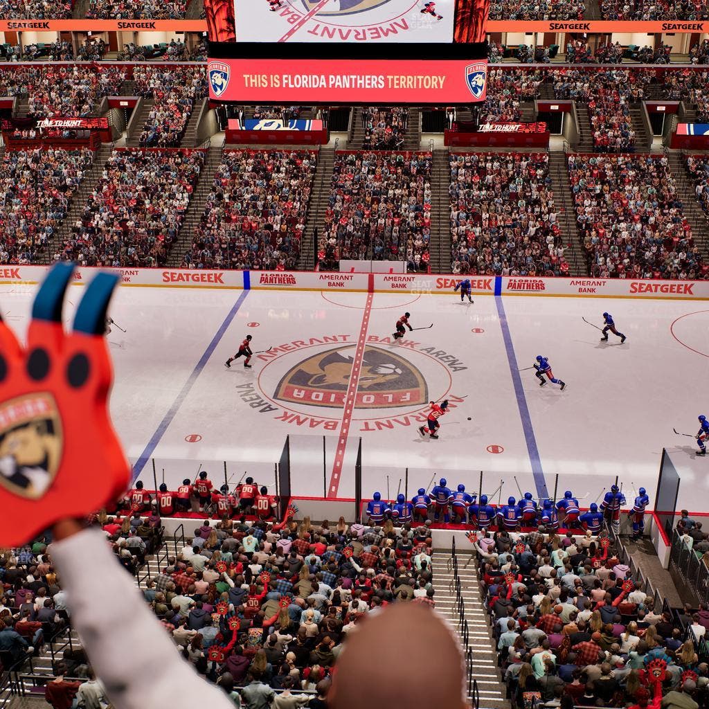 Amerant Bank Arena - Section Club 1 Seat View