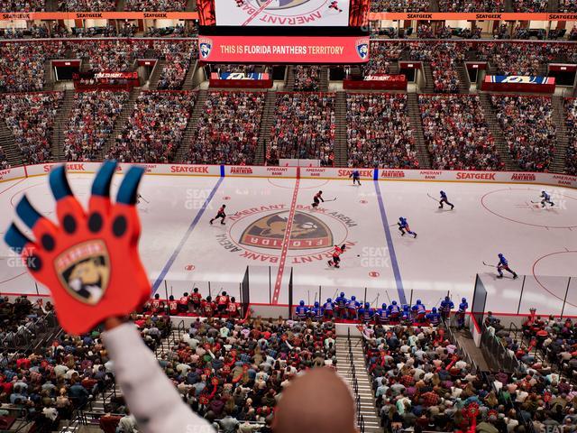 Amerant Bank Arena - Section Club 1 Seat View