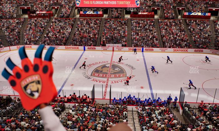 Amerant Bank Arena - Section Club 1 Seat View