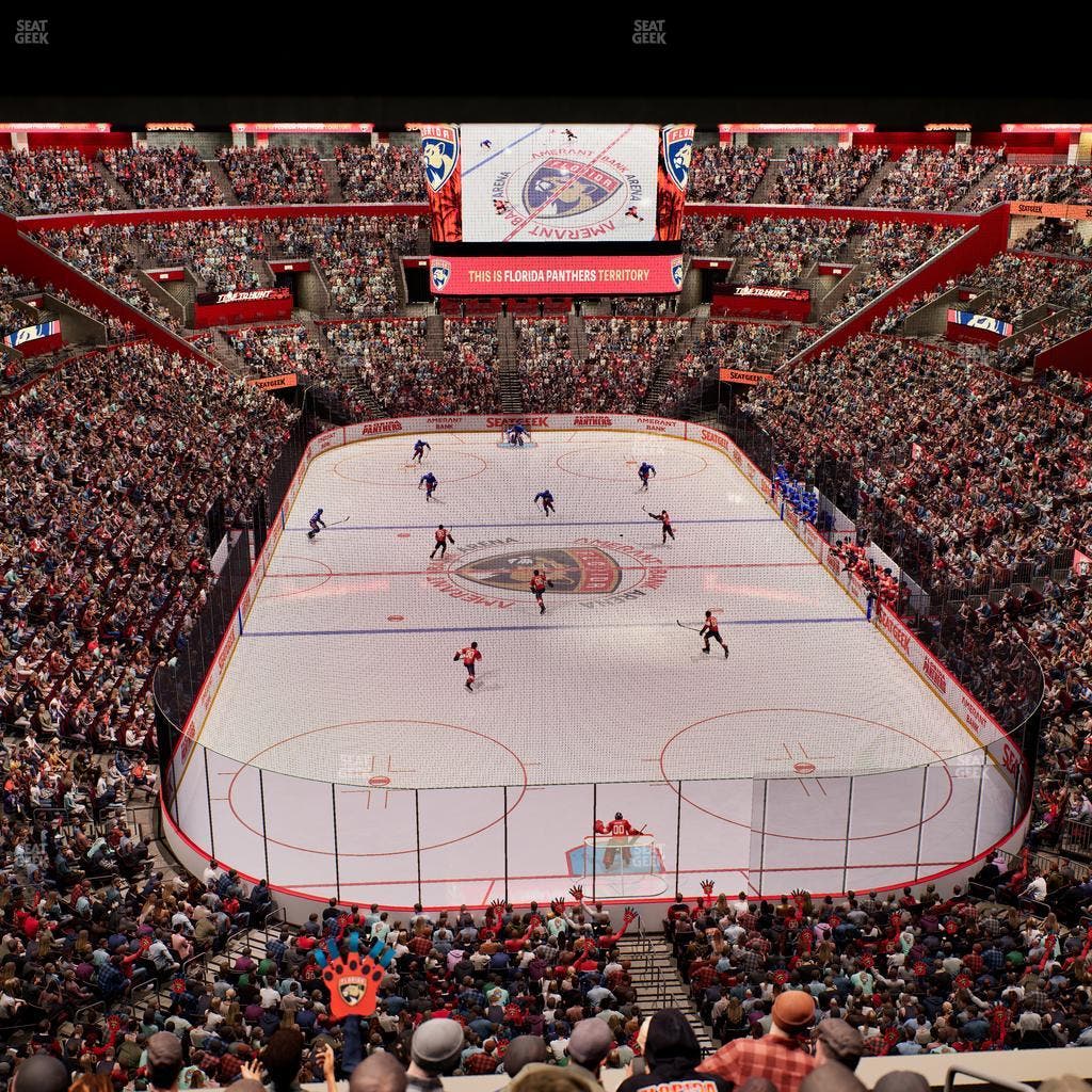 Amerant Bank Arena - Section Club 10 Seat View