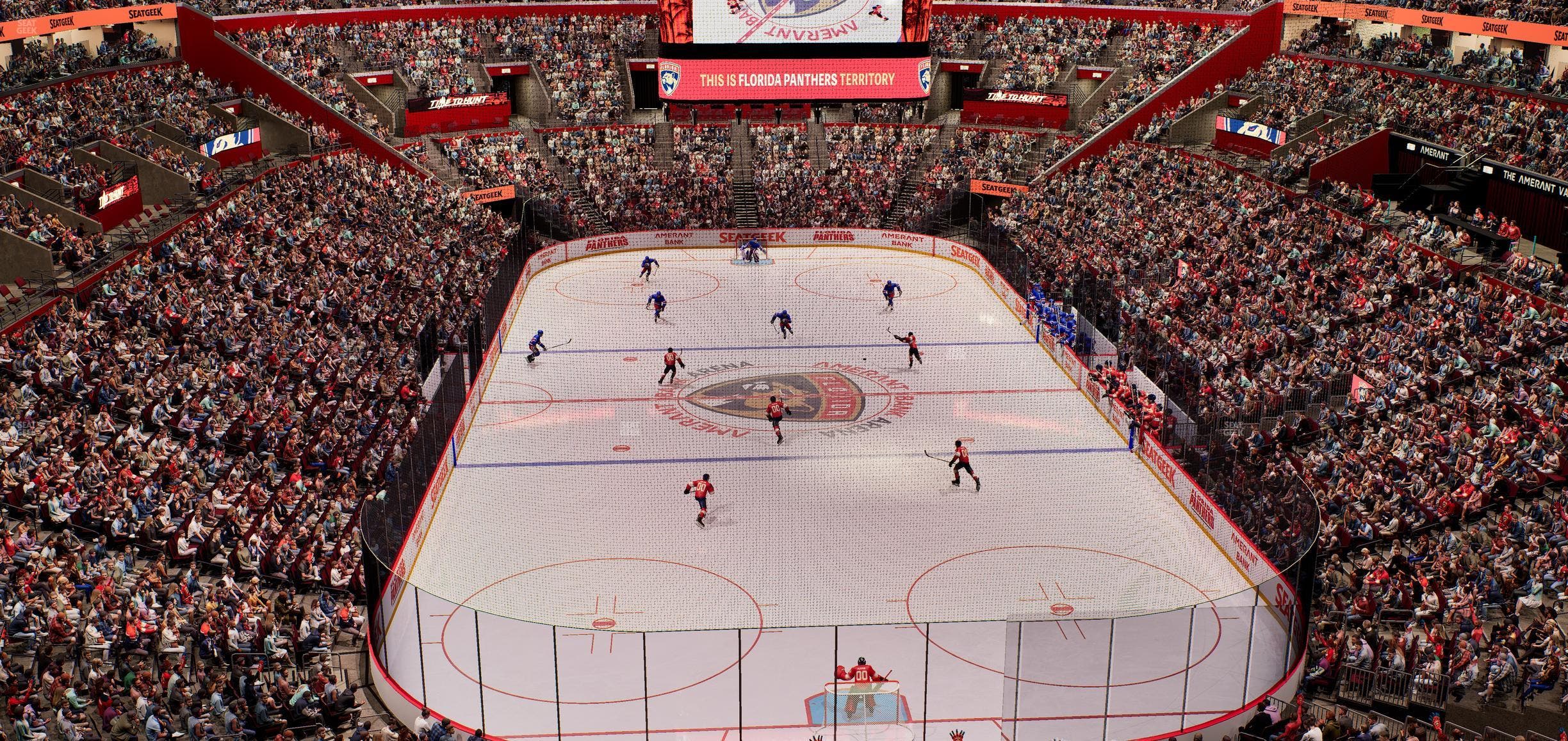 Amerant Bank Arena - Section Club 10 Seat View