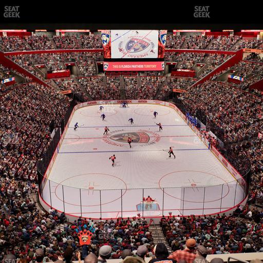 Amerant Bank Arena - Section Club 10 Seat View