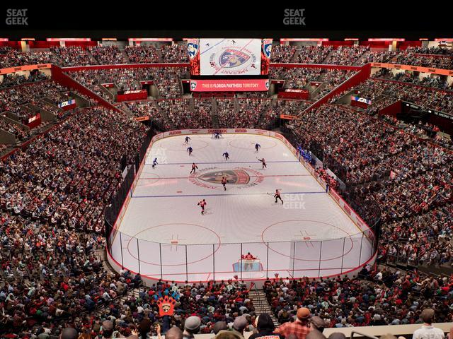 Amerant Bank Arena - Section Club 10 Seat View