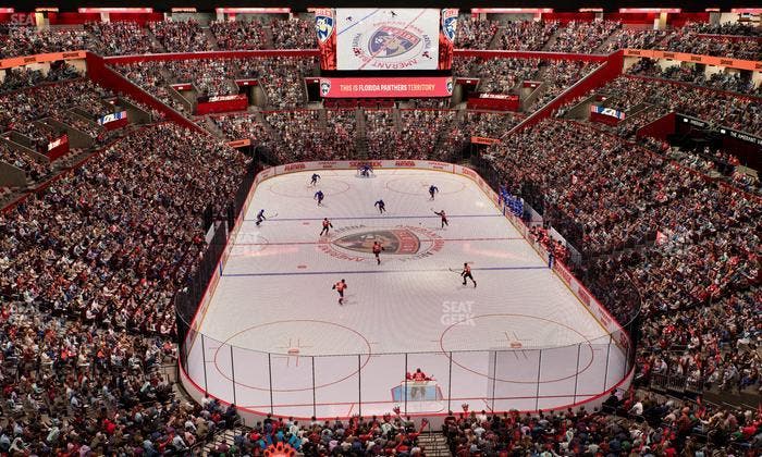 Amerant Bank Arena - Section Club 10 Seat View