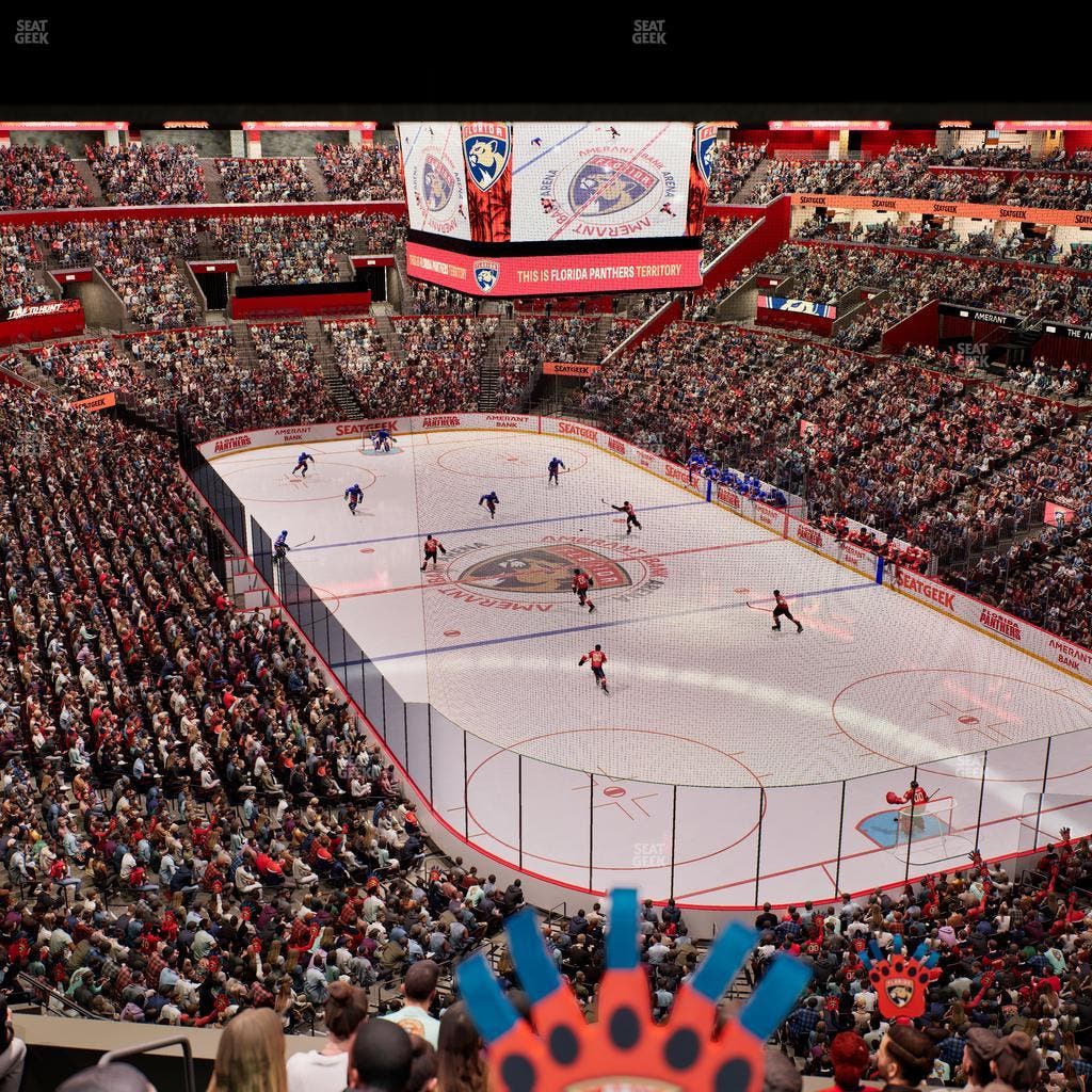Amerant Bank Arena - Section Club 12 Seat View