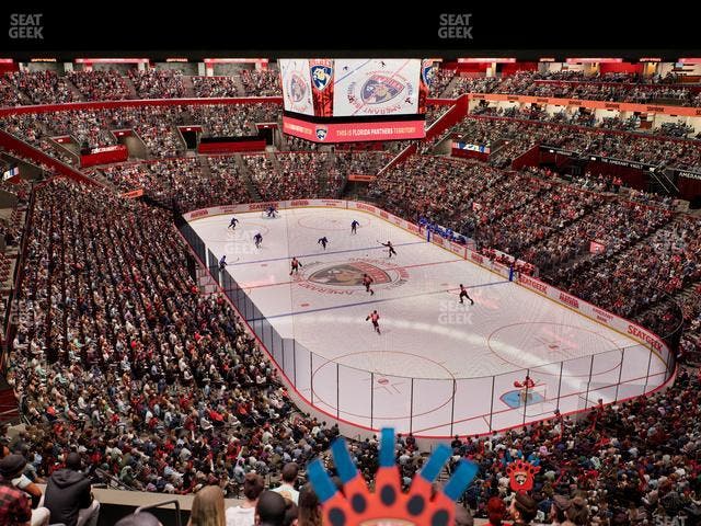 Amerant Bank Arena - Section Club 12 Seat View