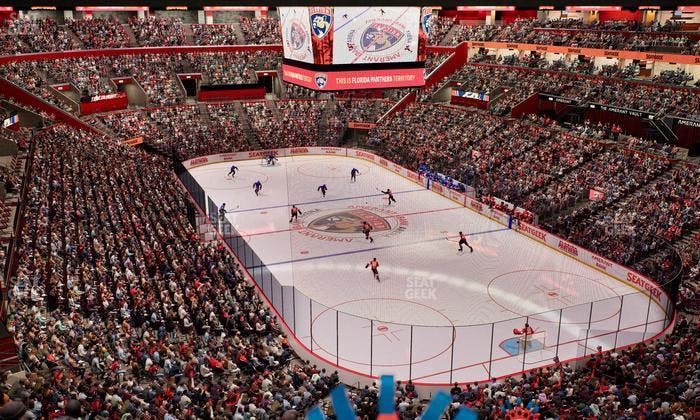 Amerant Bank Arena - Section Club 12 Seat View