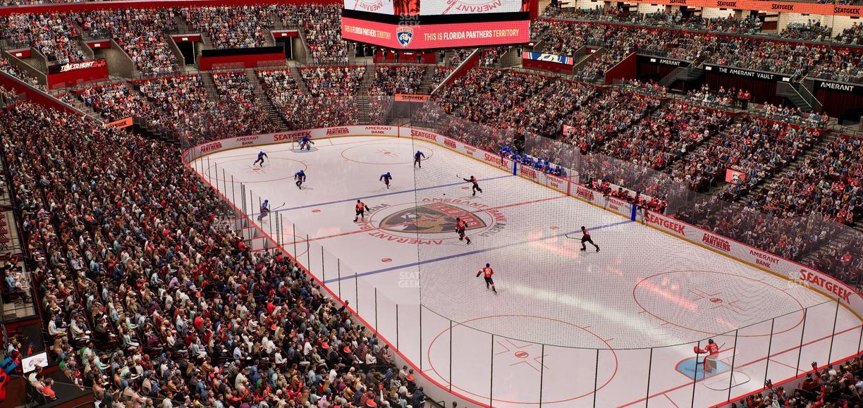 Amerant Bank Arena - Section Club 13 Seat View