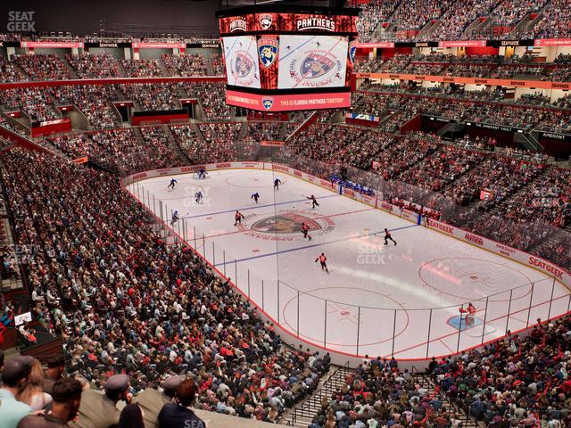 Amerant Bank Arena - Section Club 13 Seat View