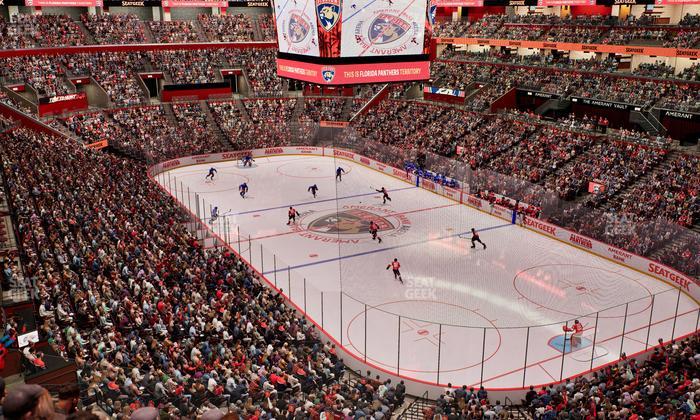 Amerant Bank Arena - Section Club 13 Seat View