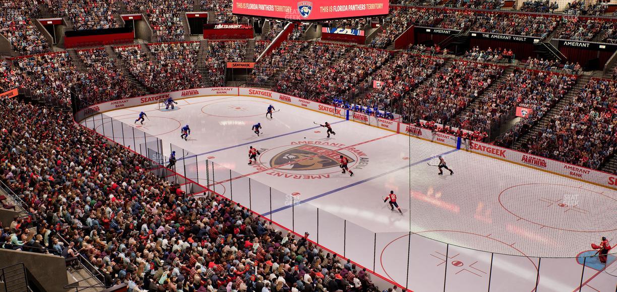 Amerant Bank Arena - Section Club 14 Seat View