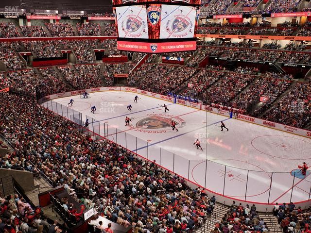 Amerant Bank Arena - Section Club 14 Seat View