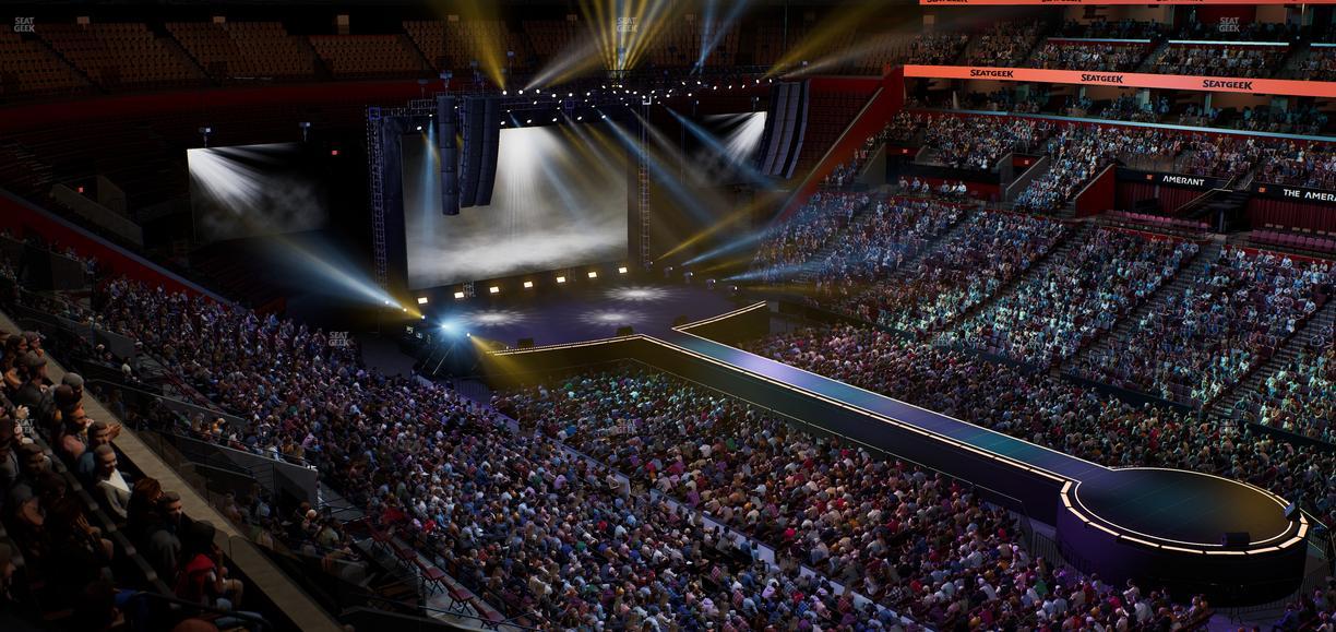 Amerant Bank Arena - Section Club 15 Seat View