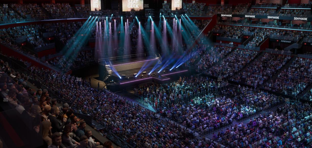 Amerant Bank Arena - Section Club 15 Seat View