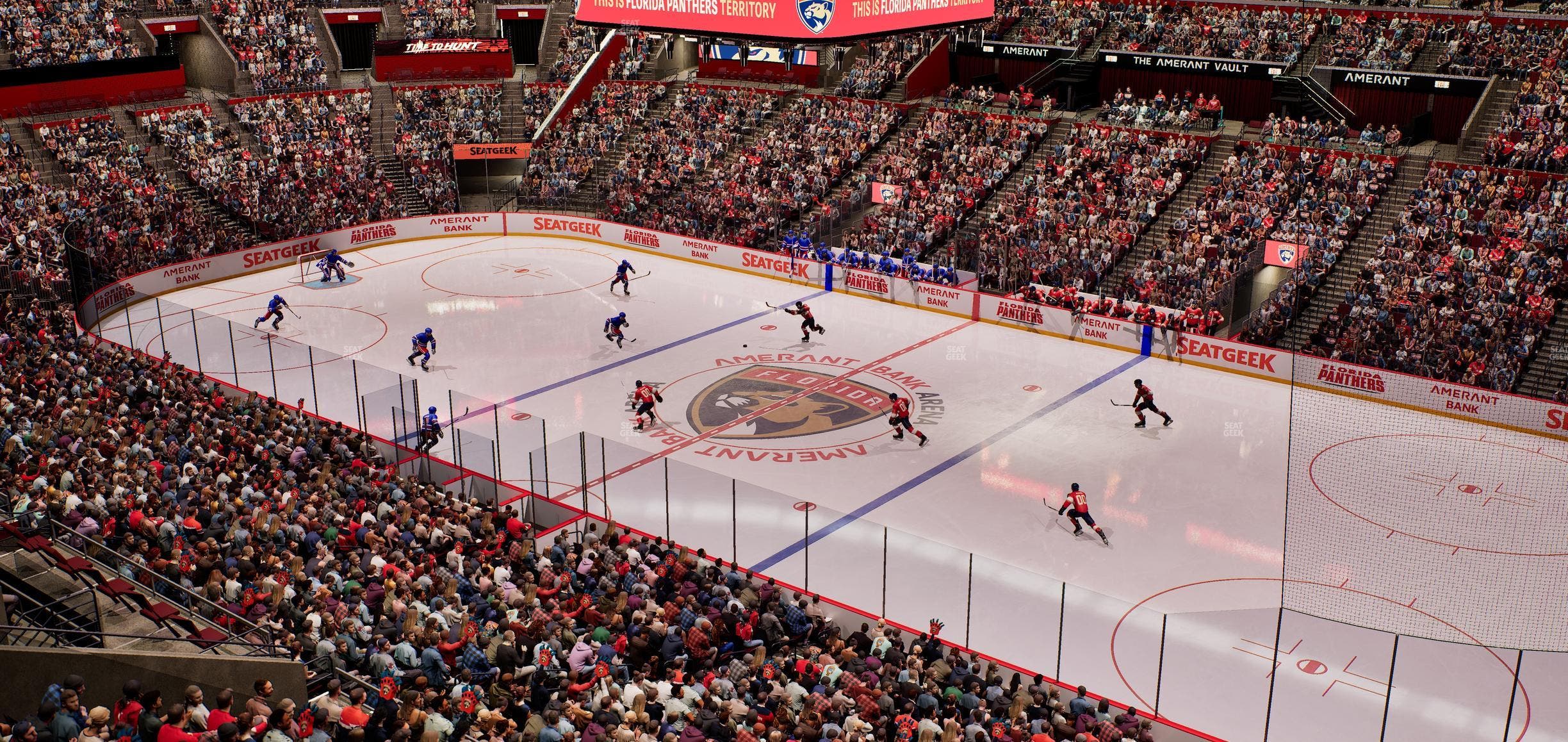 Amerant Bank Arena - Section Club 15 Seat View
