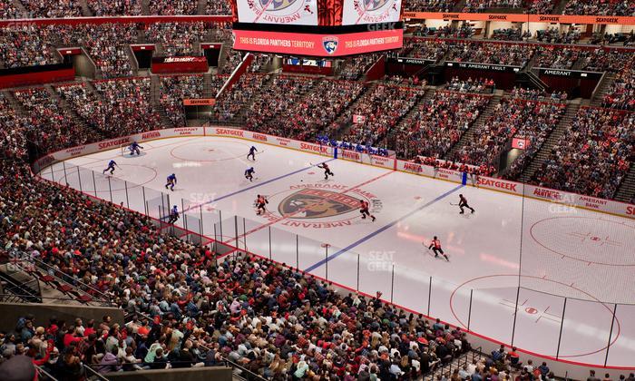 Amerant Bank Arena - Section Club 15 Seat View