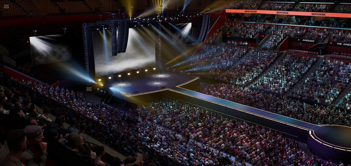 Amerant Bank Arena - Section Club 16 Seat View