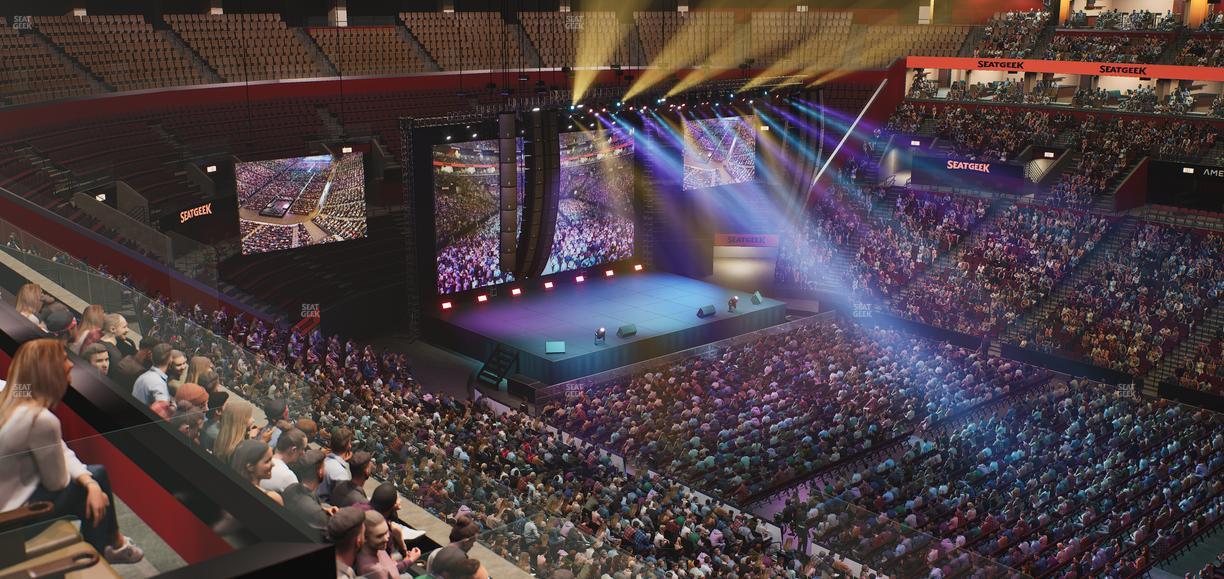 Amerant Bank Arena - Section Club 16 Seat View