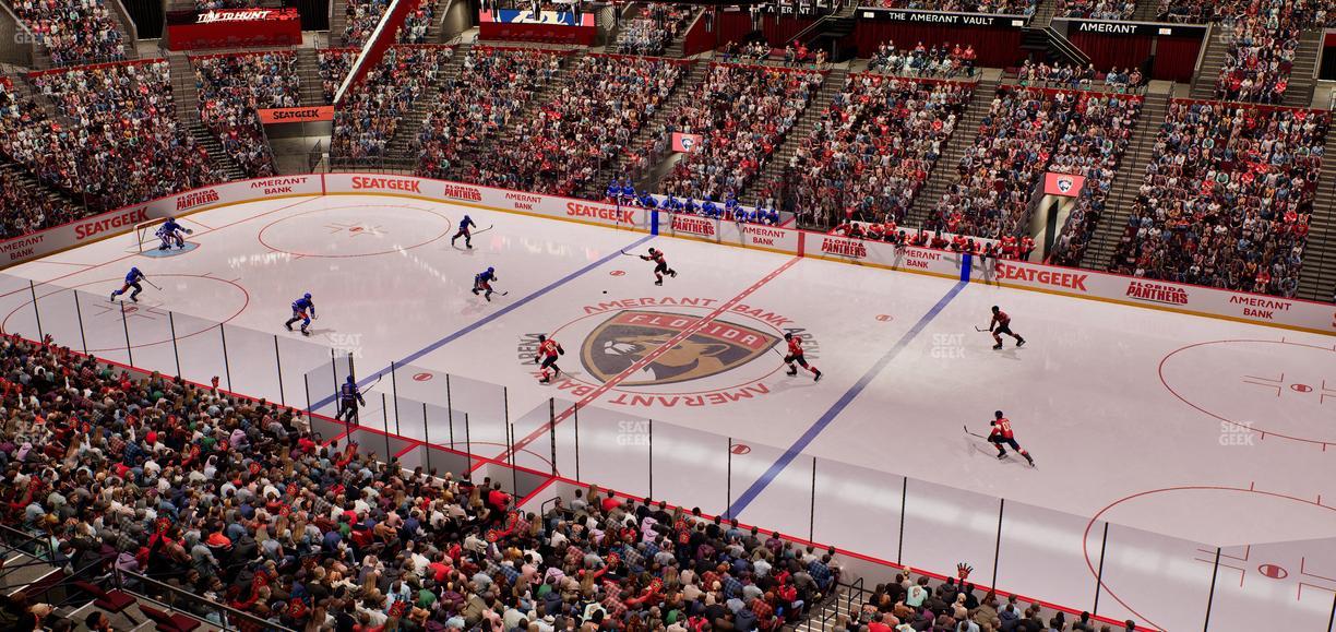 Amerant Bank Arena - Section Club 16 Seat View