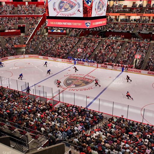 Amerant Bank Arena - Section Club 16 Seat View