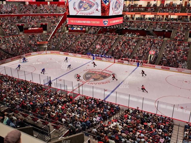 Amerant Bank Arena - Section Club 16 Seat View