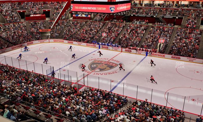 Amerant Bank Arena - Section Club 16 Seat View