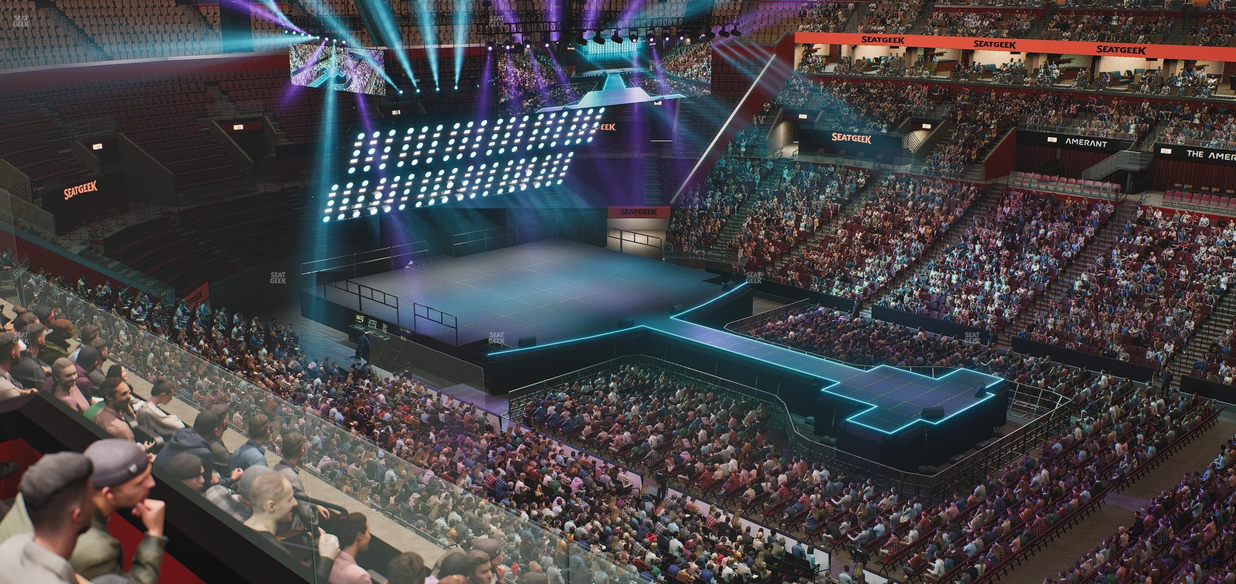 Amerant Bank Arena - Section Club 16 Seat View