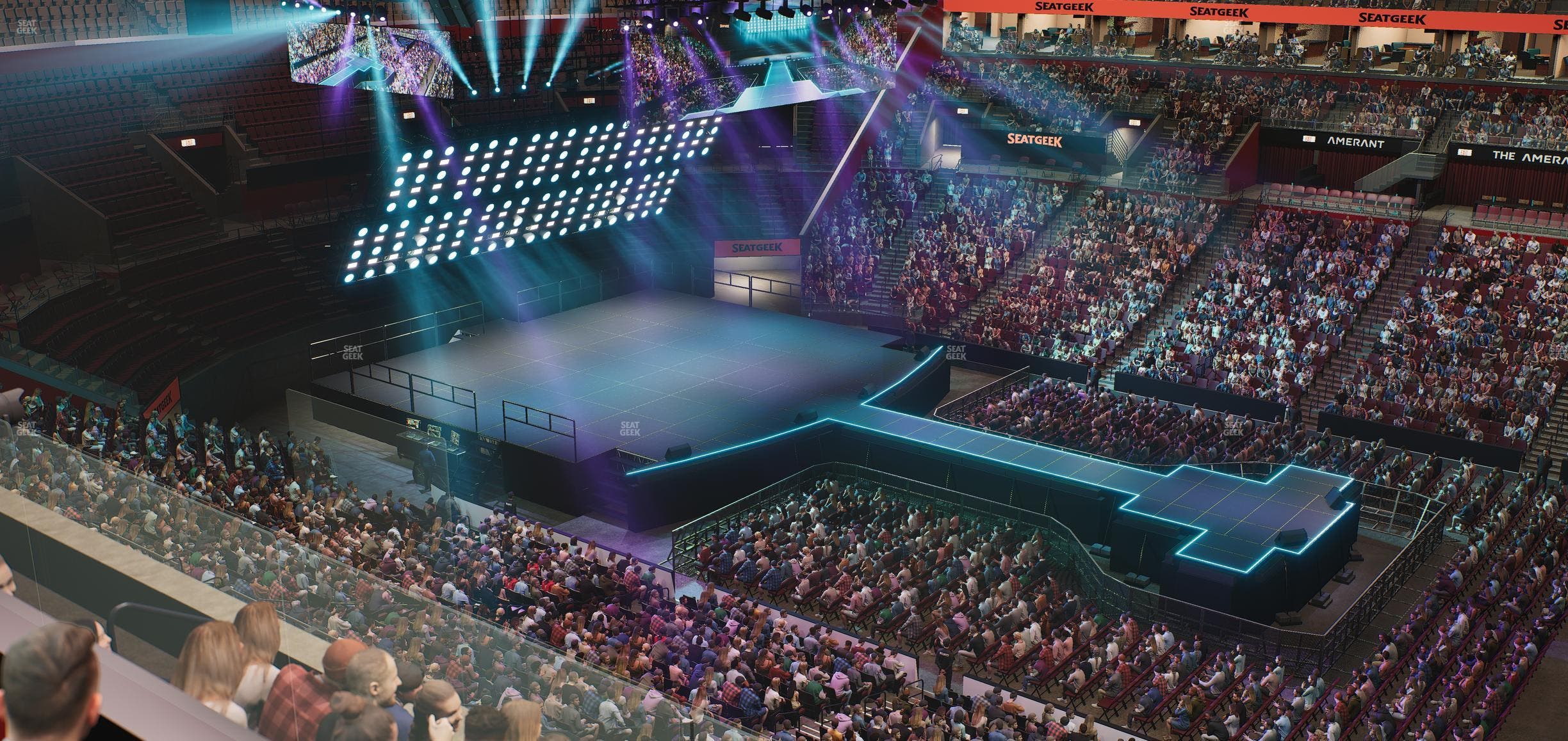 Amerant Bank Arena - Section Club 17 Seat View