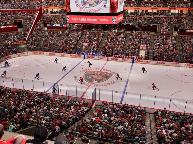 Amerant Bank Arena - Section Club 17 Seat View