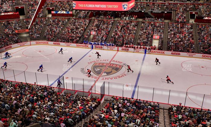 Amerant Bank Arena - Section Club 17 Seat View