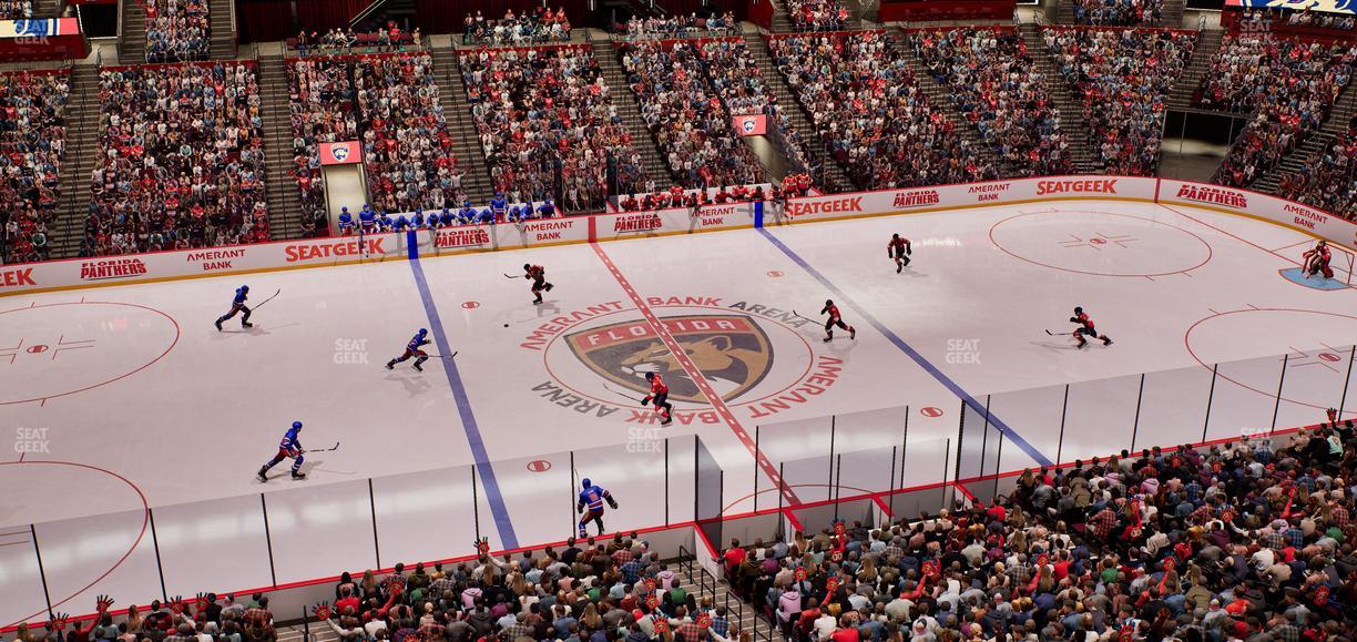 Amerant Bank Arena - Section Club 19 Seat View