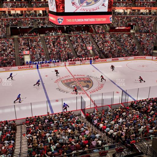 Amerant Bank Arena - Section Club 19 Seat View