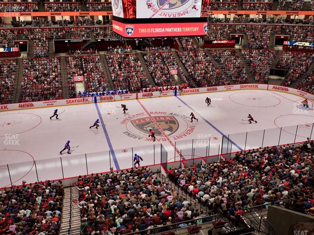 Amerant Bank Arena - Section Club 19 Seat View