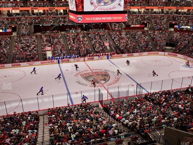 Amerant Bank Arena - Section Club 19 Seat View