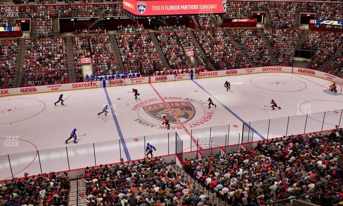 Amerant Bank Arena - Section Club 19 Seat View