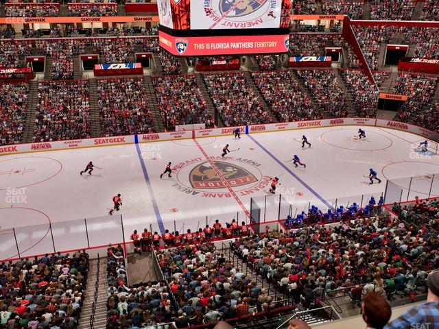 Amerant Bank Arena - Section Club 2 Seat View