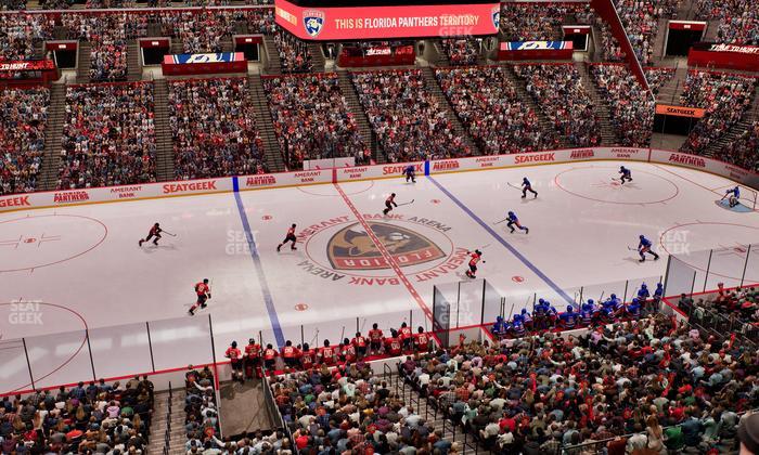 Amerant Bank Arena - Section Club 2 Seat View