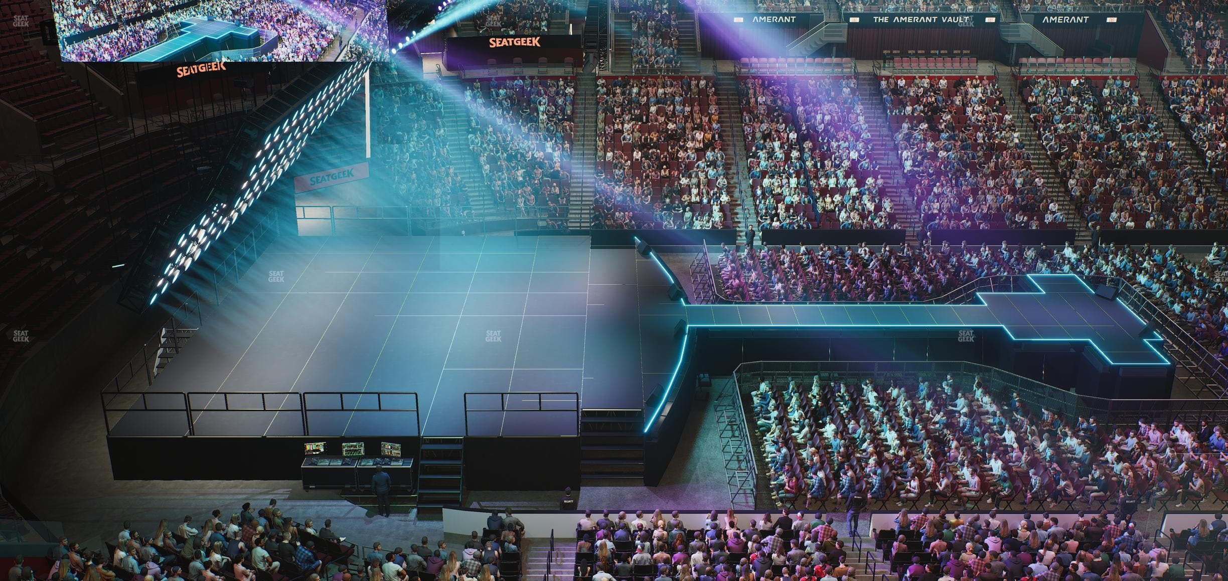 Amerant Bank Arena - Section Club 20 Seat View
