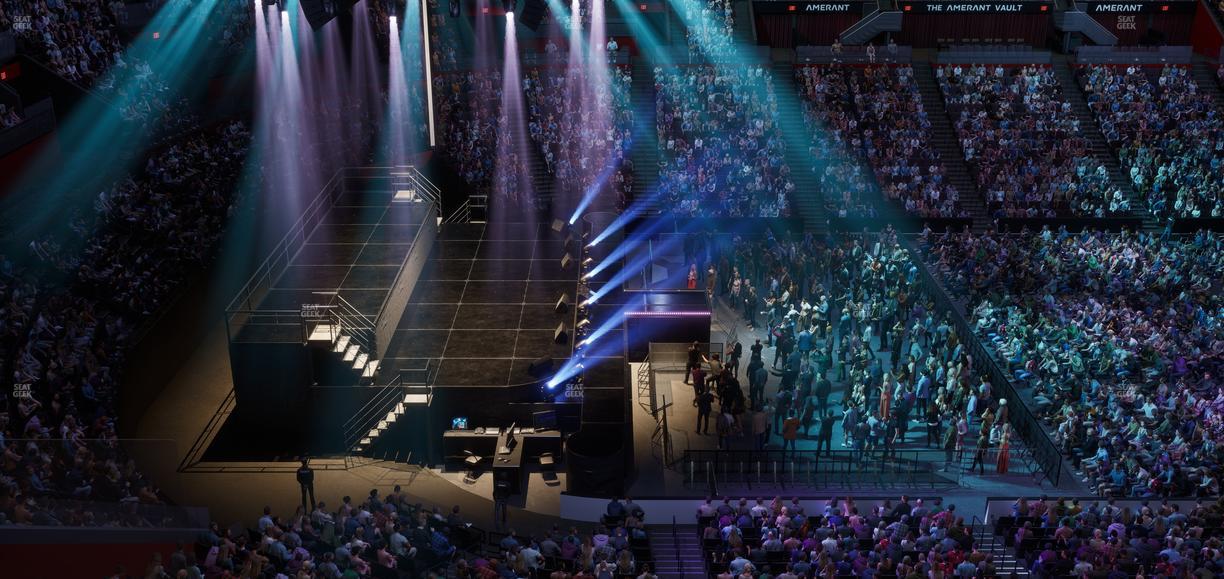 Amerant Bank Arena - Section Club 20 Seat View