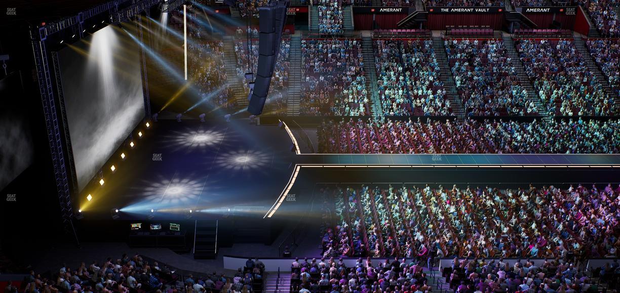 Amerant Bank Arena - Section Club 20 Seat View