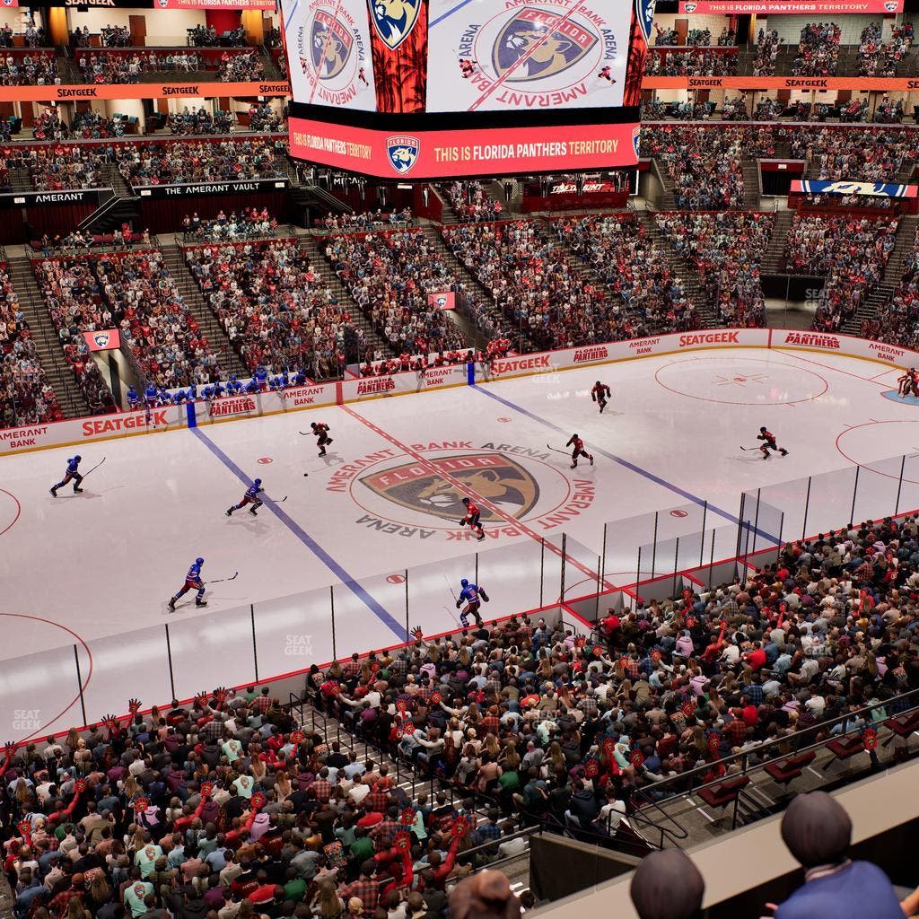 Amerant Bank Arena - Section Club 20 Seat View